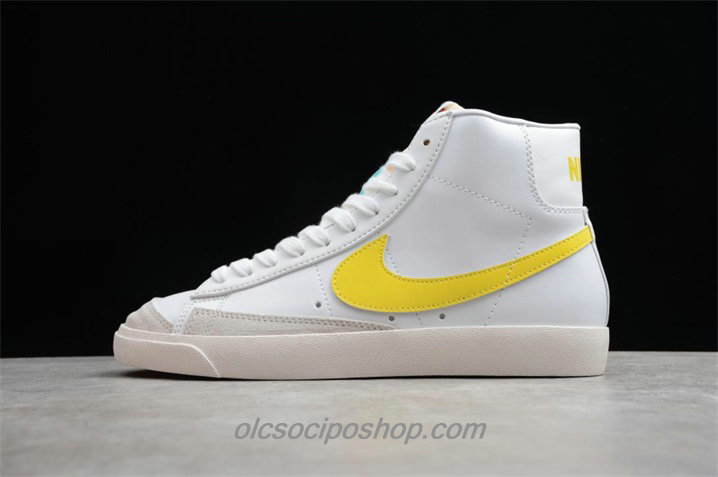 Nike Blazer MID 77 Fehér/Sárga Cipők (BQ6806 101)