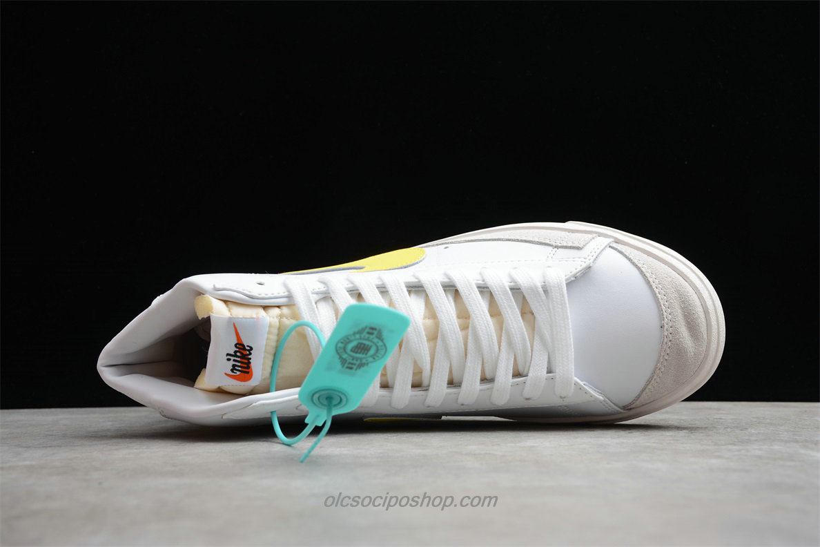Nike Blazer MID 77 Fehér/Sárga Cipők (BQ6806 101)
