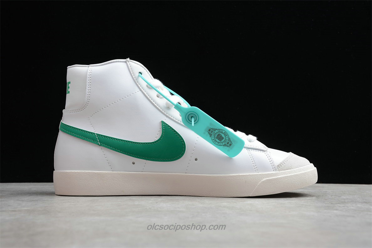 Nike Blazer MID 77 Fehér/Zöld Cipők (BQ6806 300)