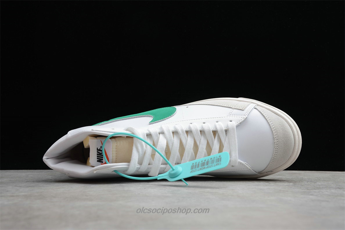Nike Blazer MID 77 Fehér/Zöld Cipők (BQ6806 300)