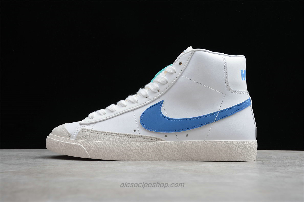 Nike Blazer MID 77 Fehér/Kék Cipők (BQ6806 400)