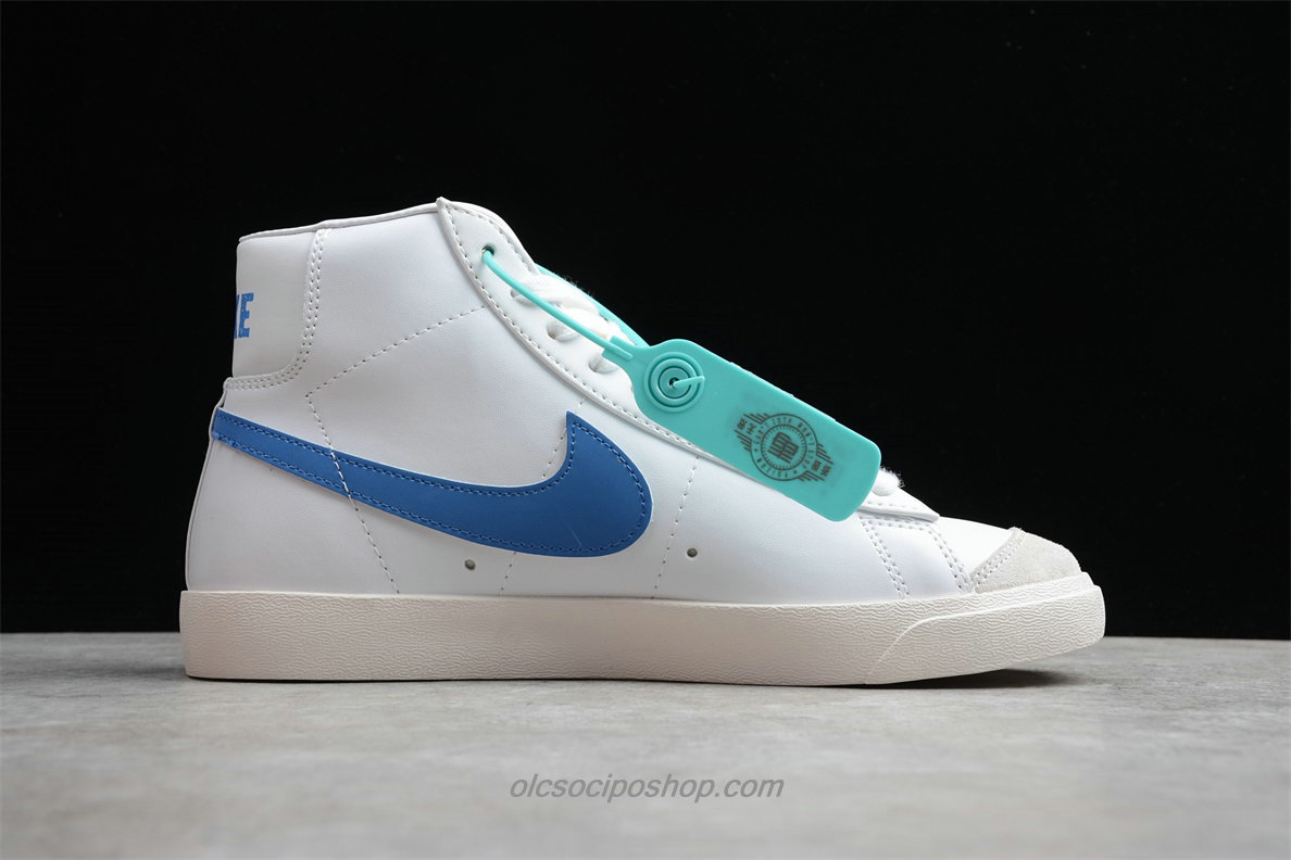 Nike Blazer MID 77 Fehér/Kék Cipők (BQ6806 400)