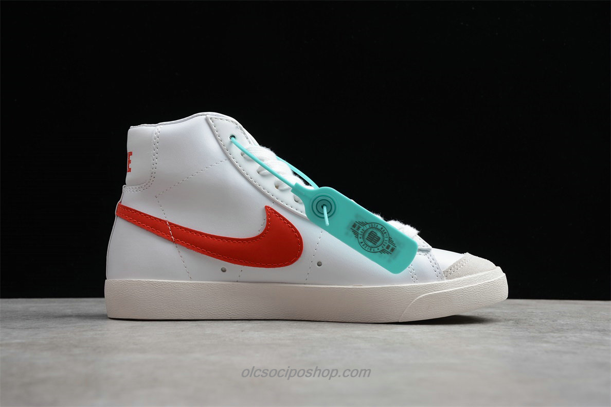 Nike Blazer MID 77 Fehér/Piros Cipők (BQ6806 600)