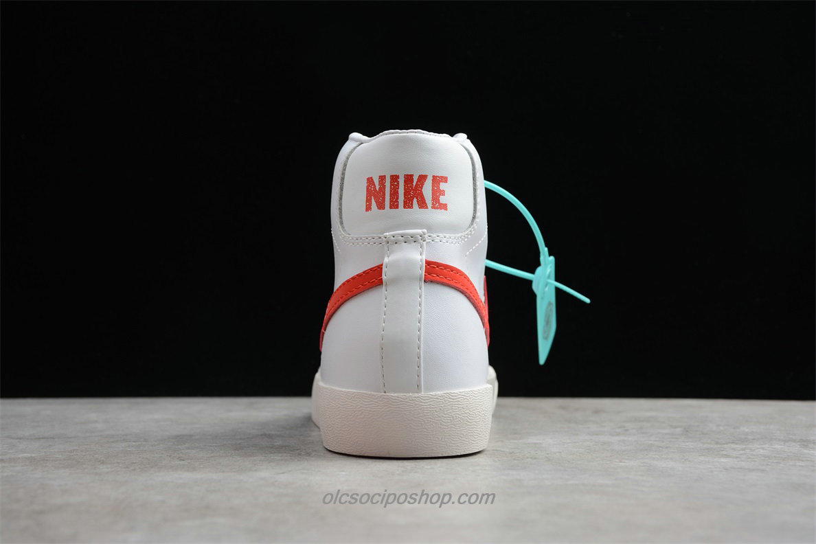 Nike Blazer MID 77 Fehér/Piros Cipők (BQ6806 600)