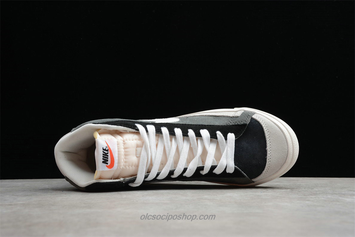 Nike Blazer MID 77 Sötétszürke/Fehér/Fekete Cipők (CI1167 001)