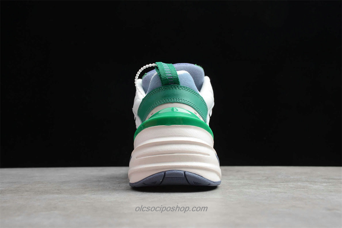 Férfi Nike M2K Tekno Fehér/Kék/Zöld Cipők (AV4789 009)