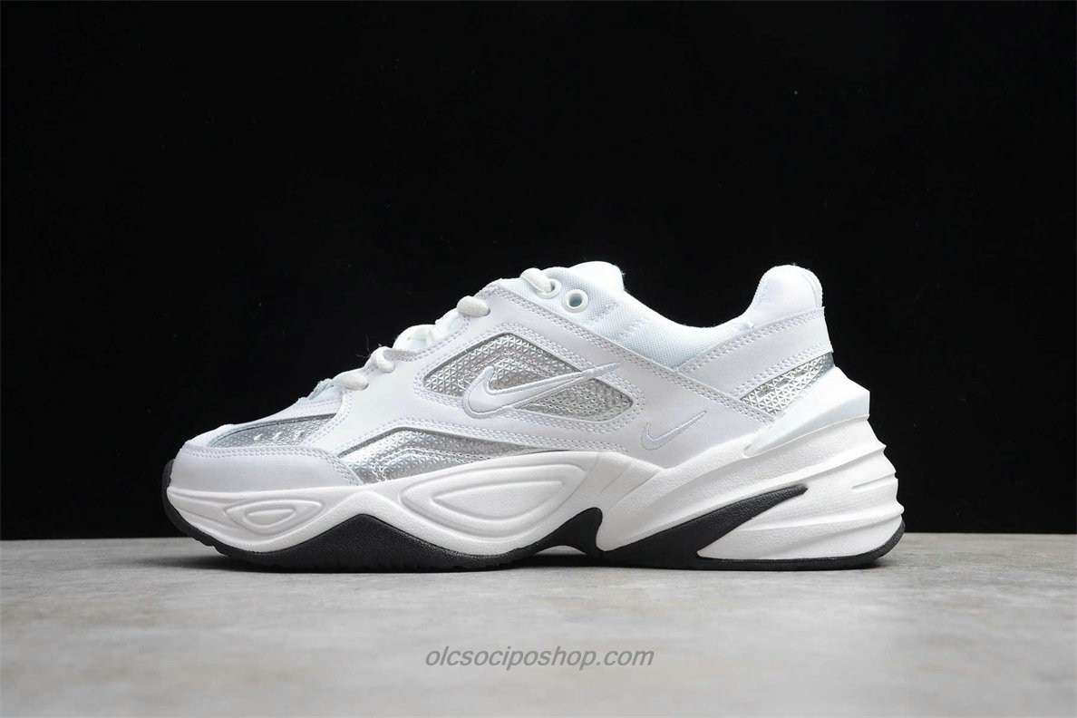 Nike M2K Tekno Fehér/Ezüst/Fekete Cipők (CJ9583 100)