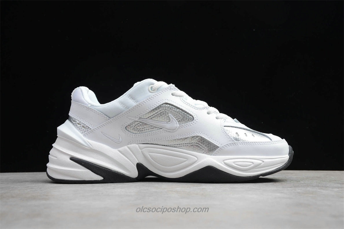 Nike M2K Tekno Fehér/Ezüst/Fekete Cipők (CJ9583 100)