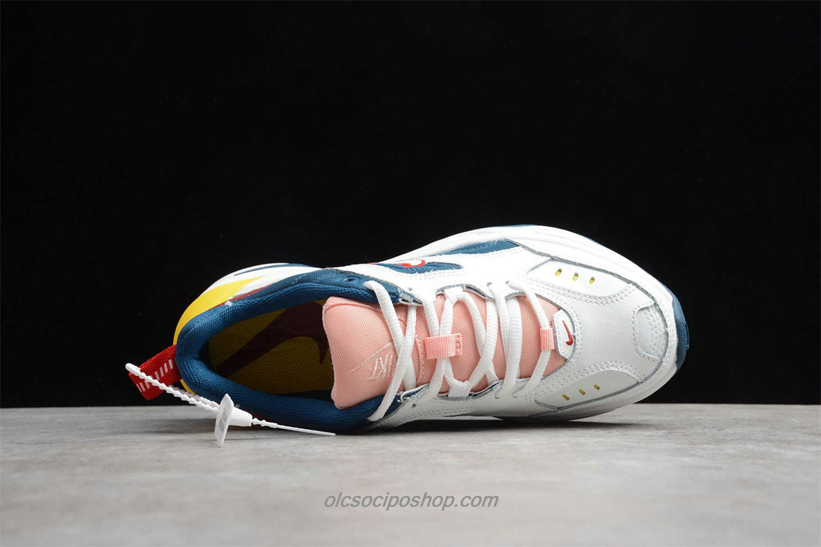 Női Nike M2K Tekno Fehér/Sötétkék/Piros Cipők (AO3108 402)