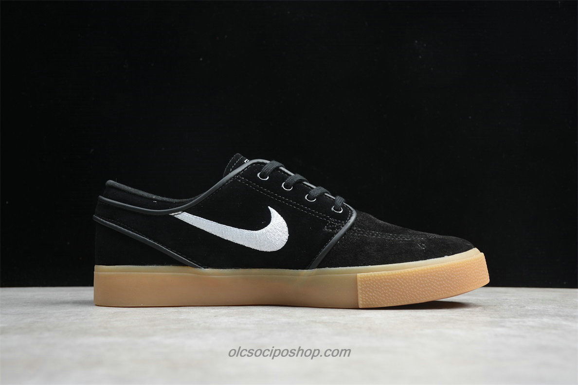 Nike SB ZOOM Janoski RM Premium Fekete/Fehér/Barna Cipők (AQ7475 003)