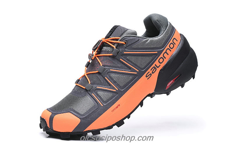Férfi Salomon Speedcross 5 Szürke/Narancs/Fekete Cipők