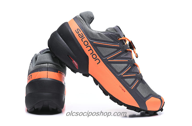 Férfi Salomon Speedcross 5 Szürke/Narancs/Fekete Cipők