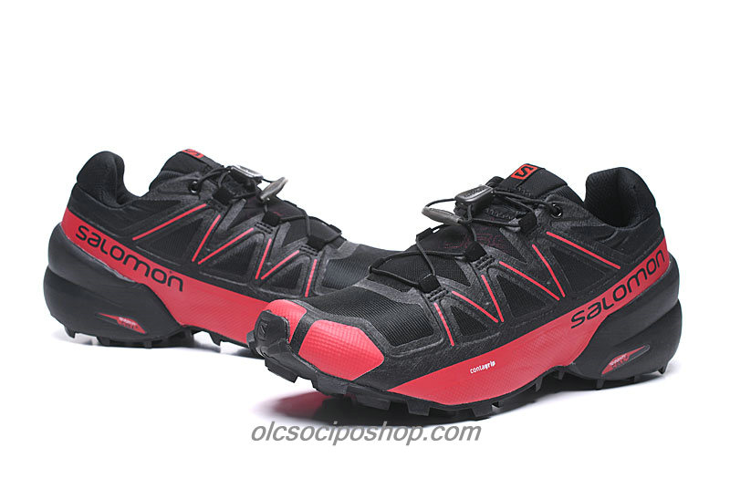 Férfi Salomon Speedcross 5 Fekete/Piros Cipők
