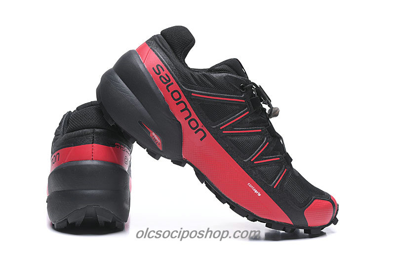 Férfi Salomon Speedcross 5 Fekete/Piros Cipők