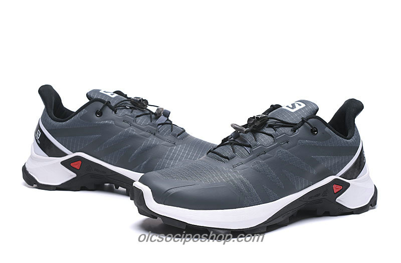 Férfi Salomon Supercross GTX Szürke/Fekete/Fehér Cipők