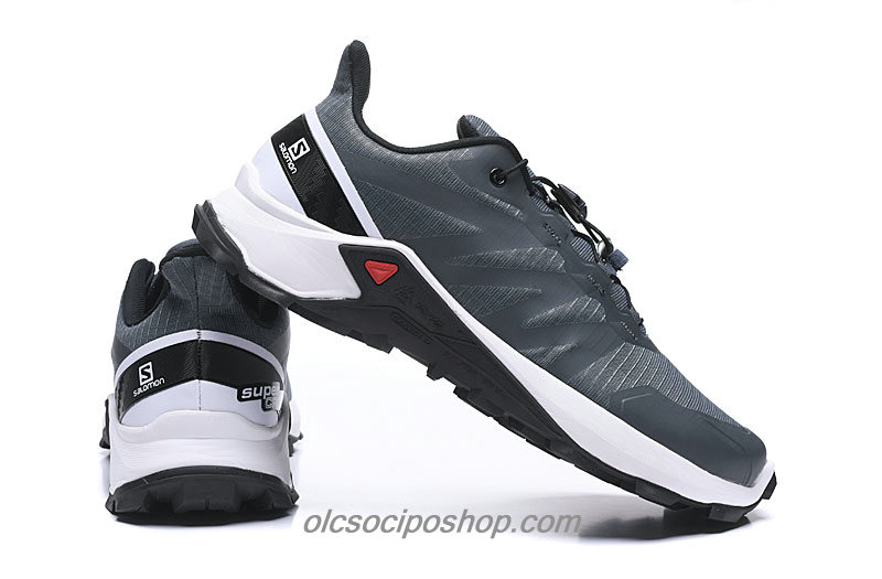 Férfi Salomon Supercross GTX Szürke/Fekete/Fehér Cipők
