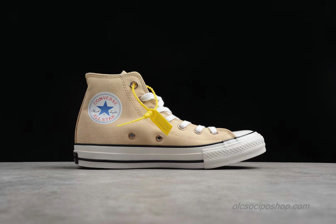 Converse All Star 100 Colors HI Khaki/Fehér/Fekete Cipők (1CK558)