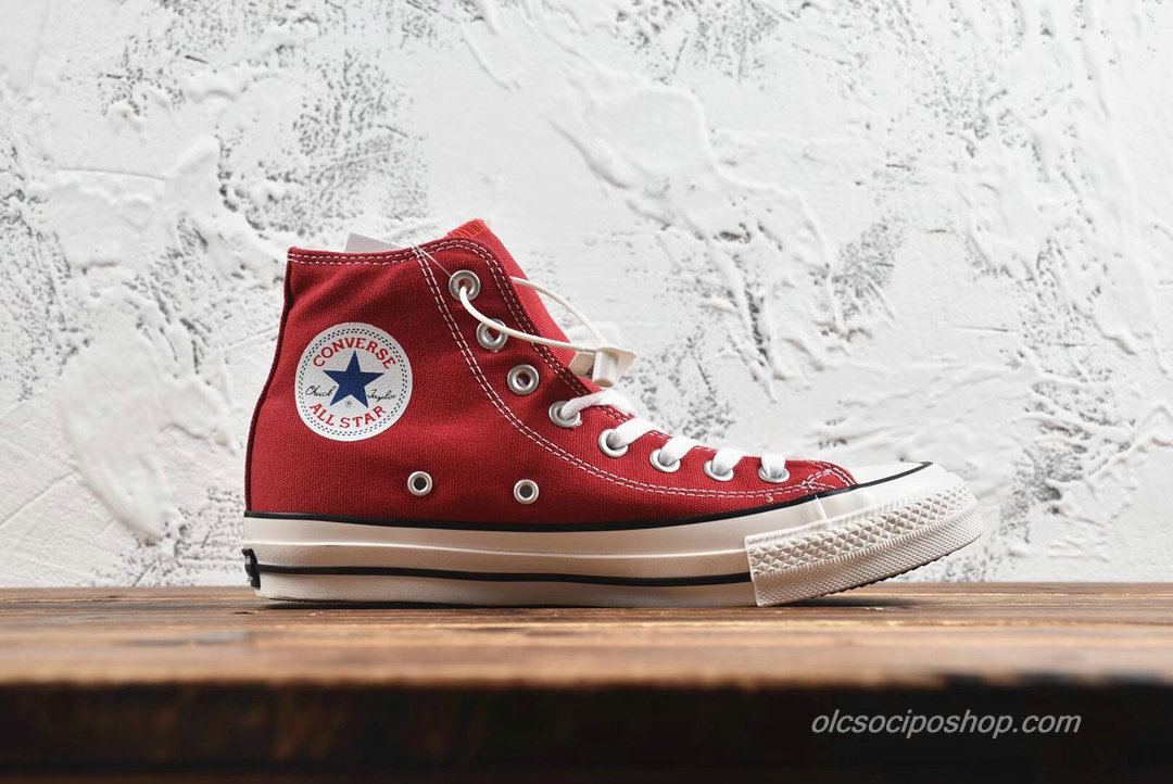 Converse All Star 100 Colors HI Piros/Fehér/Fekete Cipők (H686EA)