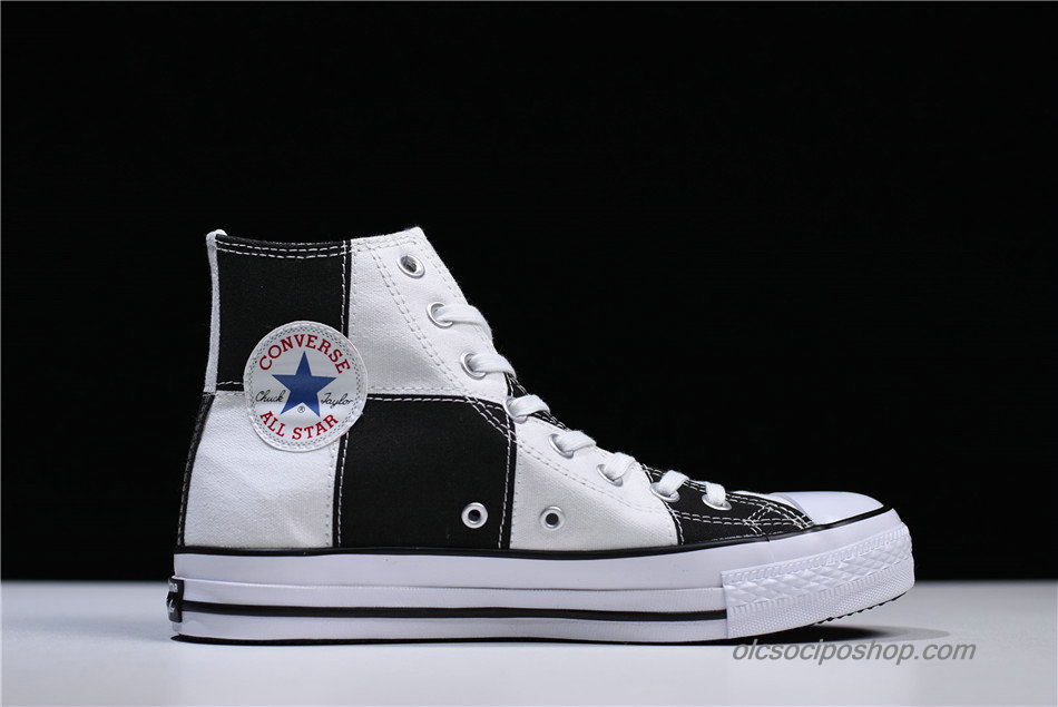 Converse All Star 100 Ichimatsu HI Fehér/Fekete Cipők (1CK945)