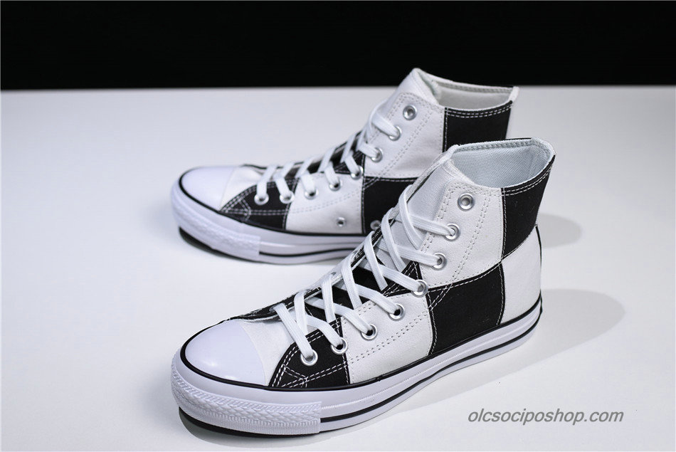 Converse All Star 100 Ichimatsu HI Fehér/Fekete Cipők (1CK945)