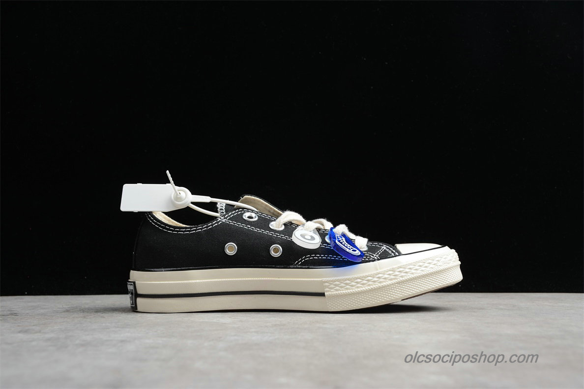 Converse Chuck Taylor All Star 70 Low Fekete Cipők (162058C)