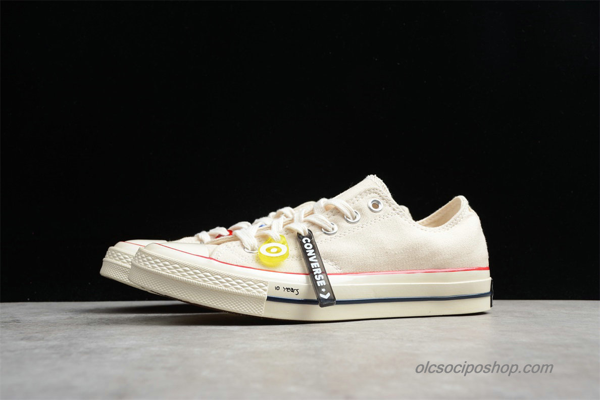 Converse Chuck Taylor All Star 70 Low Piszkosfehér Cipők (162062C)