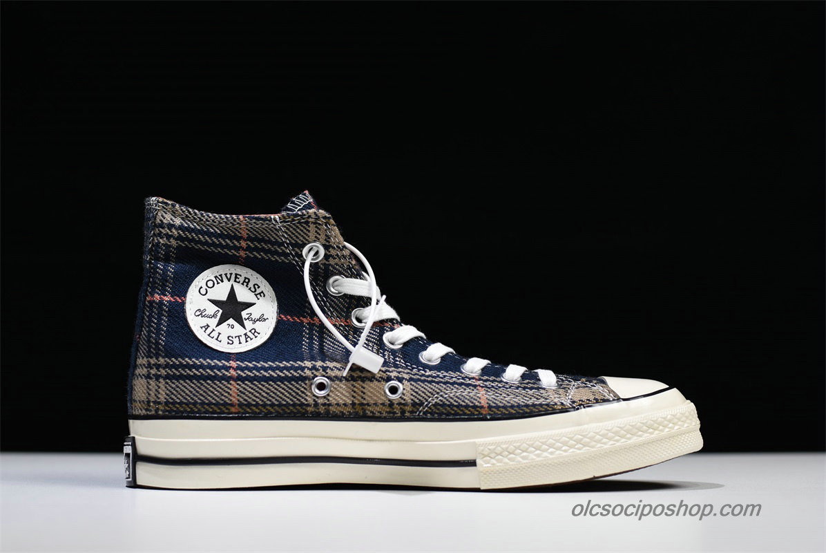 Converse Chuck Taylor All Star 1970s HI Plaid Gingham Cipők (162406C)