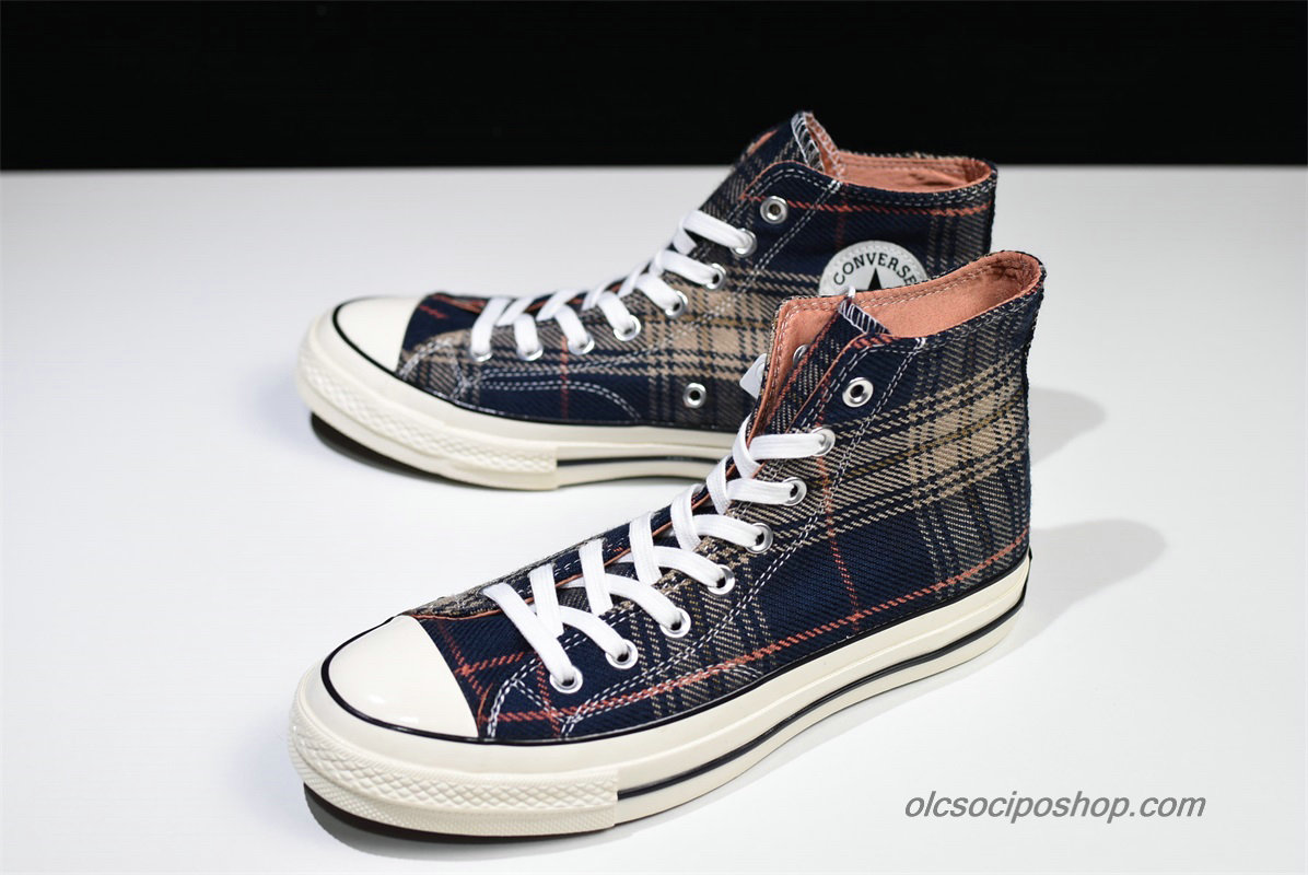 Converse Chuck Taylor All Star 1970s HI Plaid Gingham Cipők (162406C)