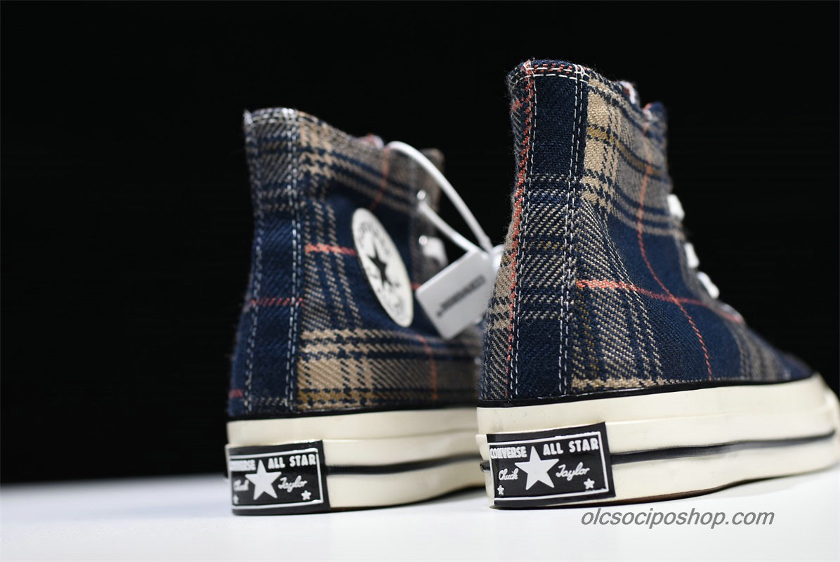 Converse Chuck Taylor All Star 1970s HI Plaid Gingham Cipők (162406C)