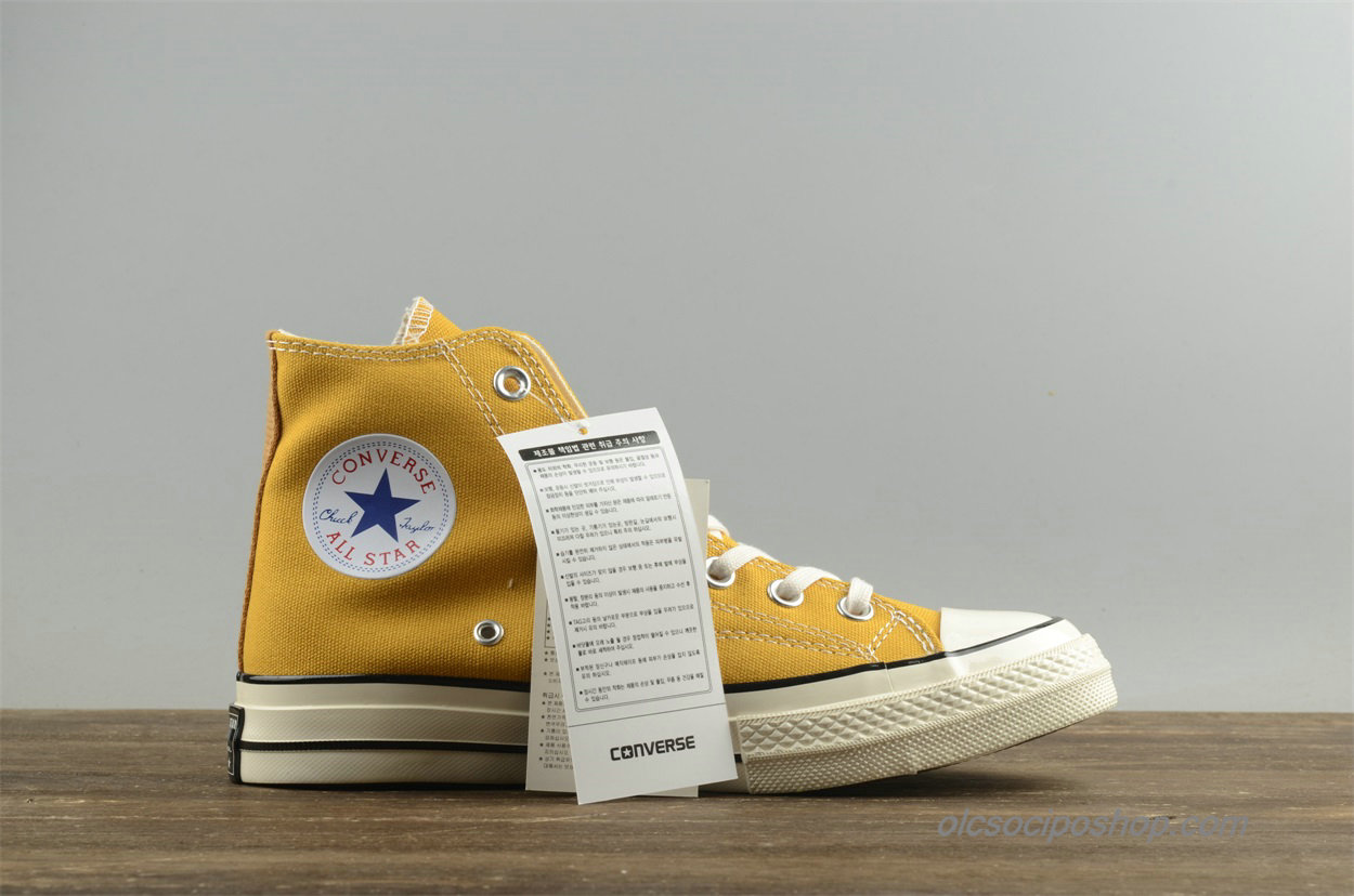 Converse Chuck Taylor All Star 1970s HI Sárga Cipők (142336C)