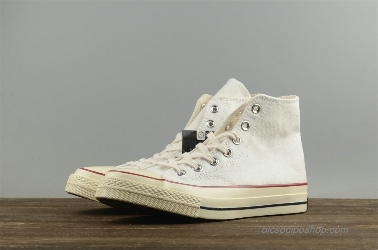 Converse Chuck Taylor All Star 1970s HI Fehér/Piros/Cream Cipők (144754C)