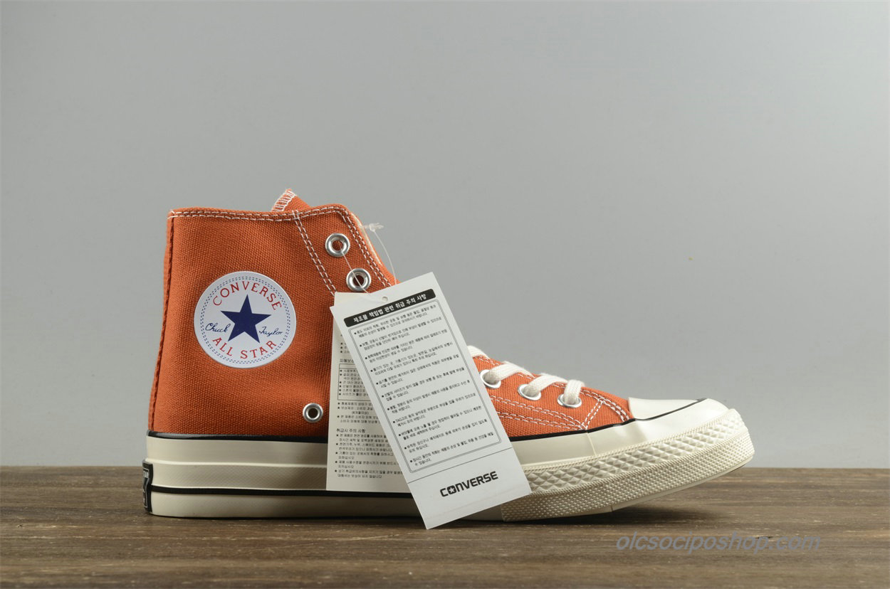 Converse Chuck Taylor All Star 1970s HI Leather Narancs Cipők (157569C)