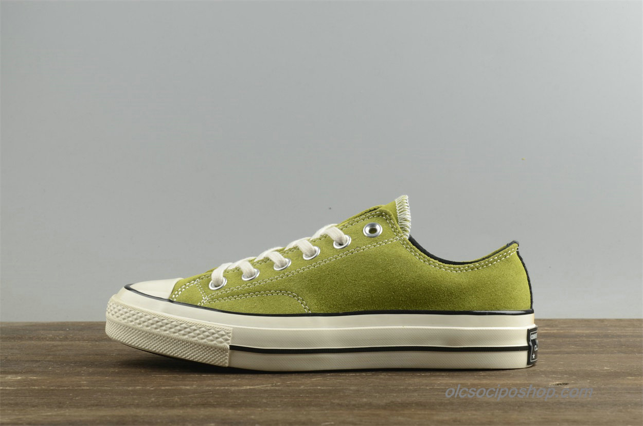 Női Converse Chuck Taylor All Star 1970s Low Suede Zöld Cipők (154944C)