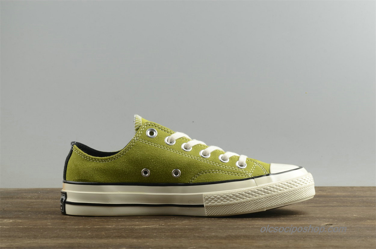 Női Converse Chuck Taylor All Star 1970s Low Suede Zöld Cipők (154944C)