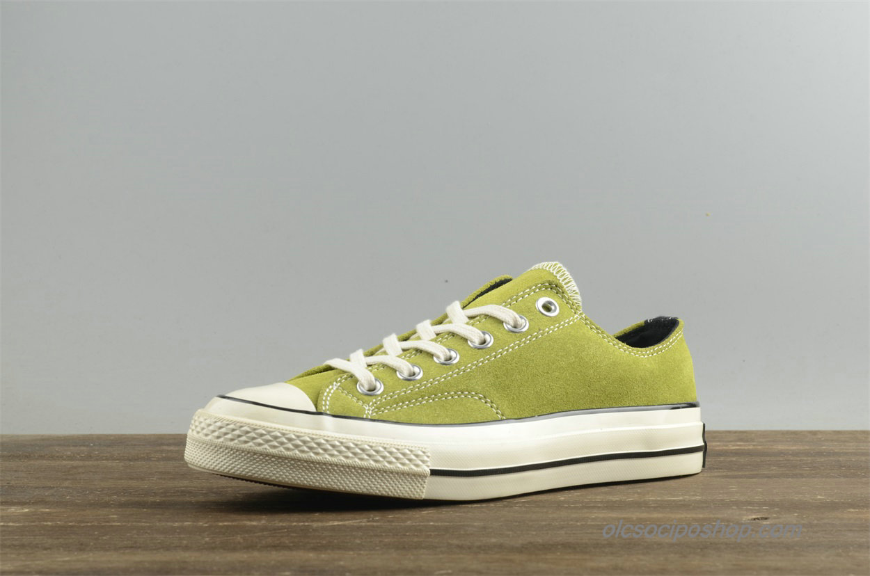 Női Converse Chuck Taylor All Star 1970s Low Suede Zöld Cipők (154944C)