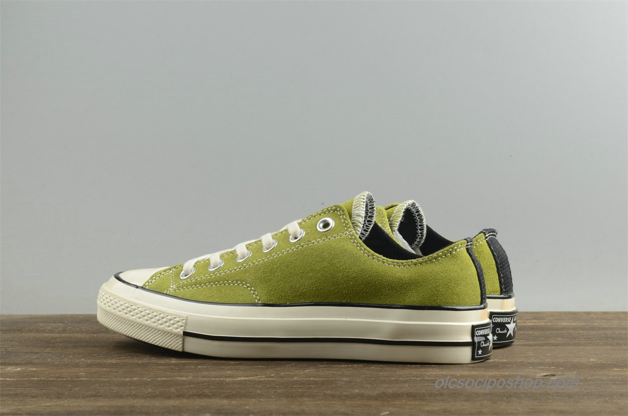 Női Converse Chuck Taylor All Star 1970s Low Suede Zöld Cipők (154944C)