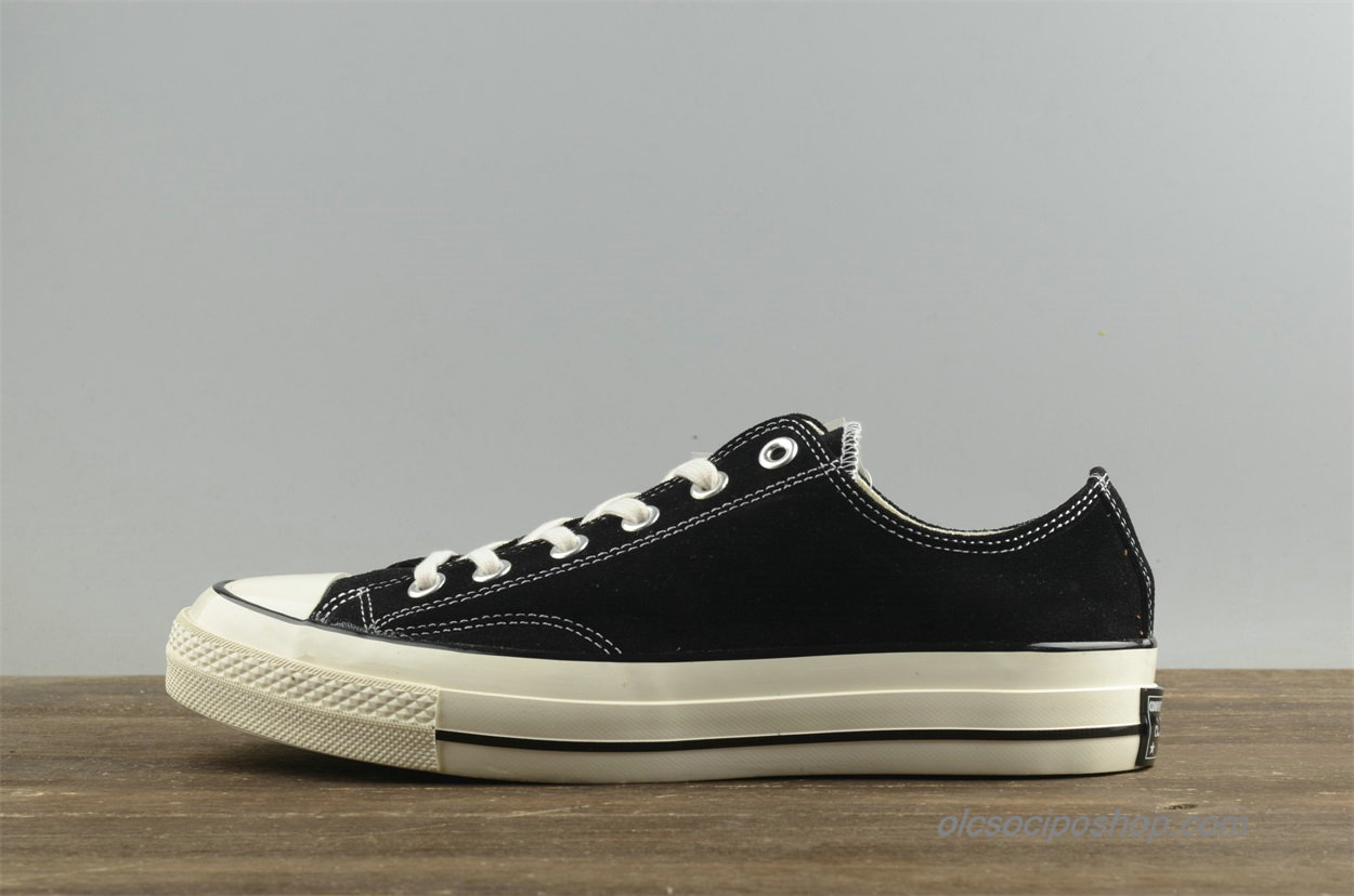 Converse Chuck Taylor All Star 1970s Low Suede Fekete Cipők (157452C)