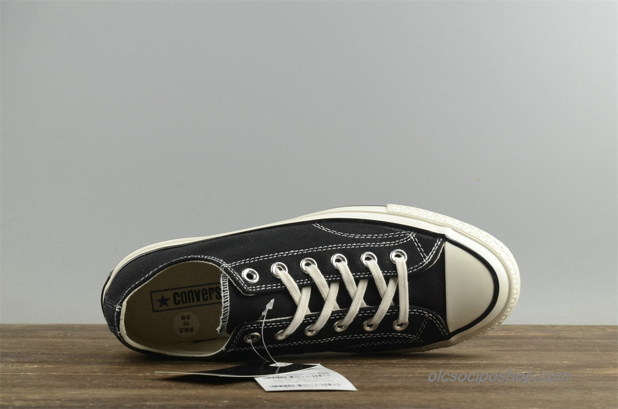Converse Chuck Taylor All Star 1970s Low Fekete Cipők (144757C)