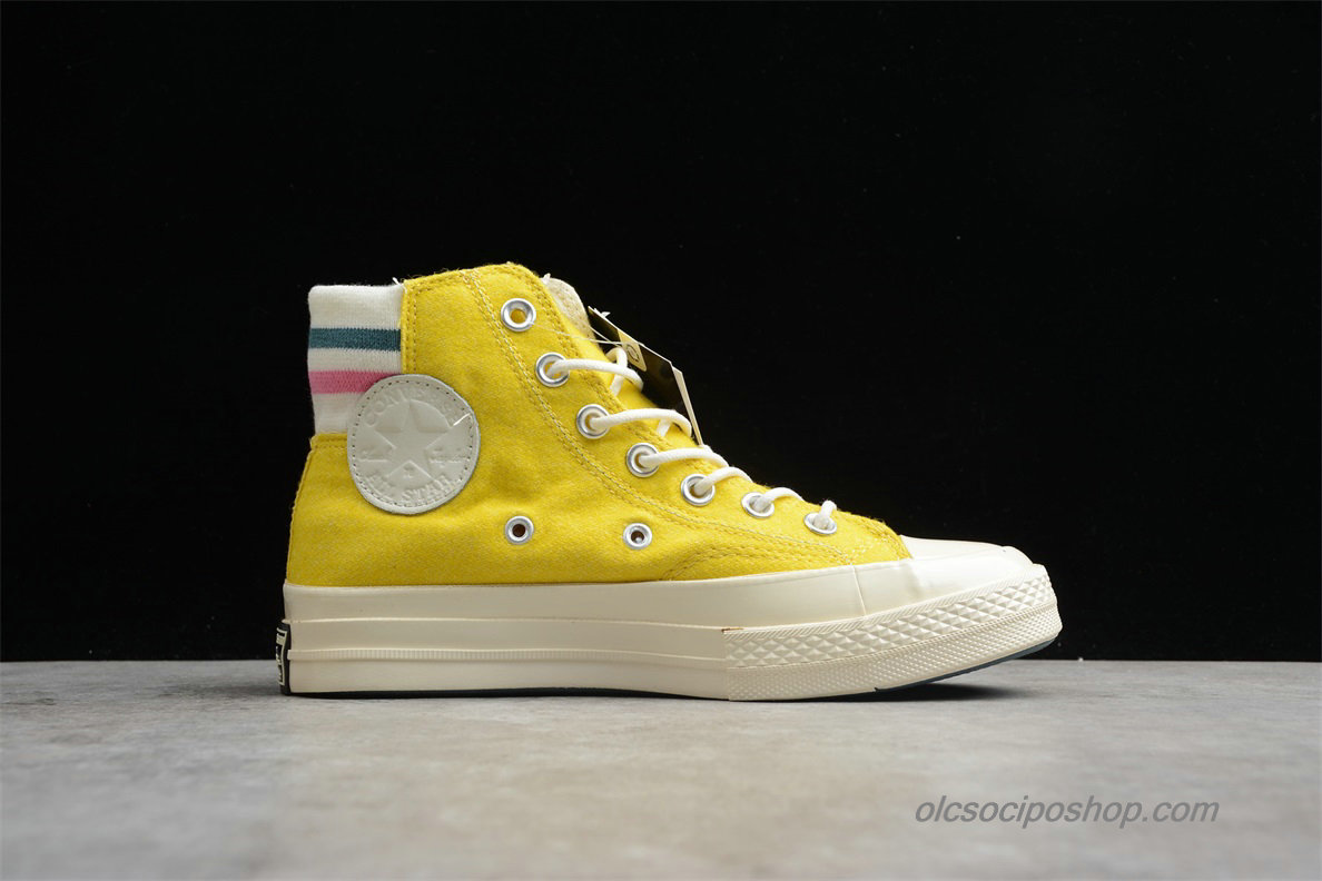 Női Converse Chuck Taylor All Star 70 HI Sárga Cipők (163366C)