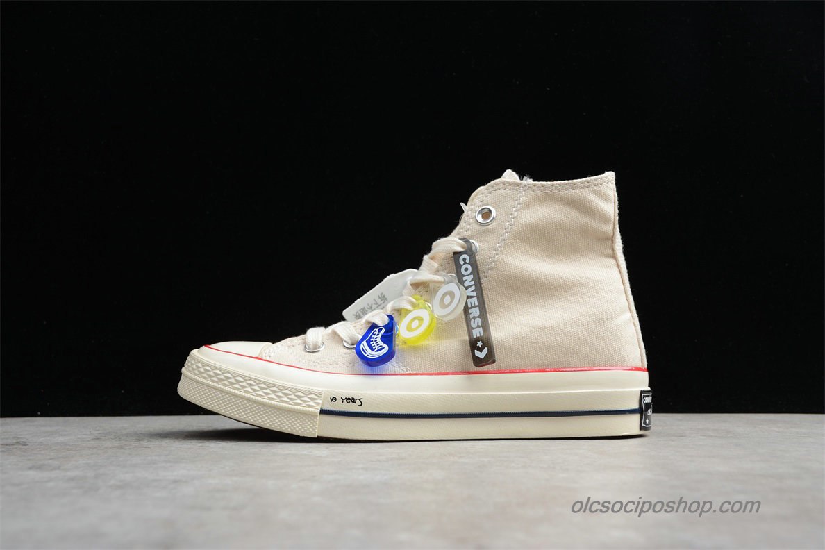 Converse Chuck Taylor All Star 70 HI Piszkosfehér Cipők (162053C)