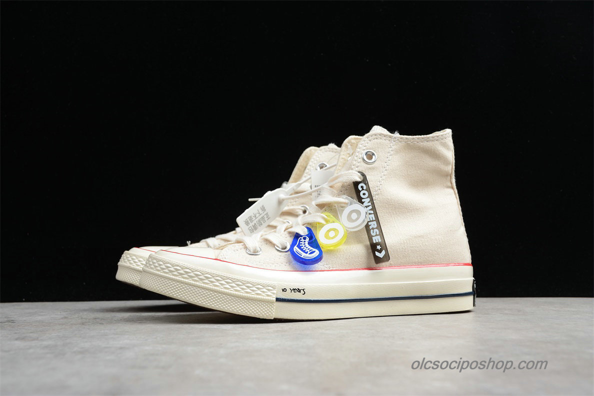 Converse Chuck Taylor All Star 70 HI Piszkosfehér Cipők (162053C)