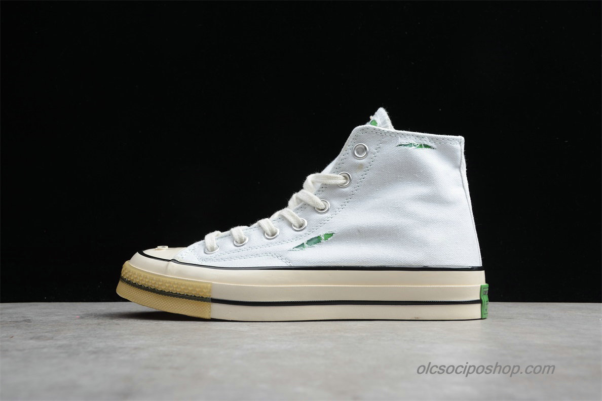 Converse Chuck Taylor All Star 70 HI Fehér/Zöld Cipők (162978C)