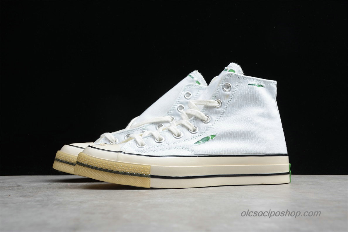 Converse Chuck Taylor All Star 70 HI Fehér/Zöld Cipők (162978C)