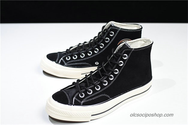 Converse Chuck Taylor All Star 70 Hi Suede Fekete Cipők (162373C)