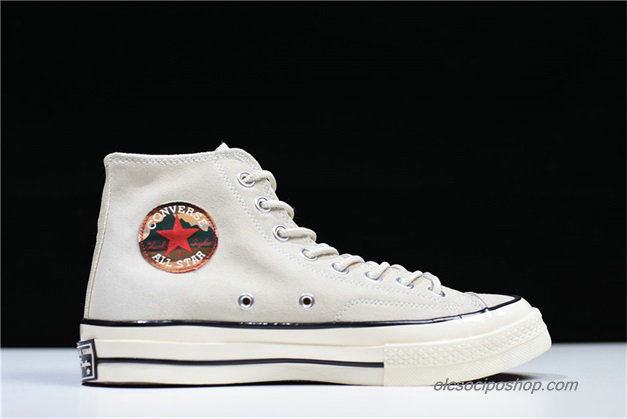 Converse Chuck Taylor All Star 70 Hi Suede Piszkosfehér Cipők (162978C)