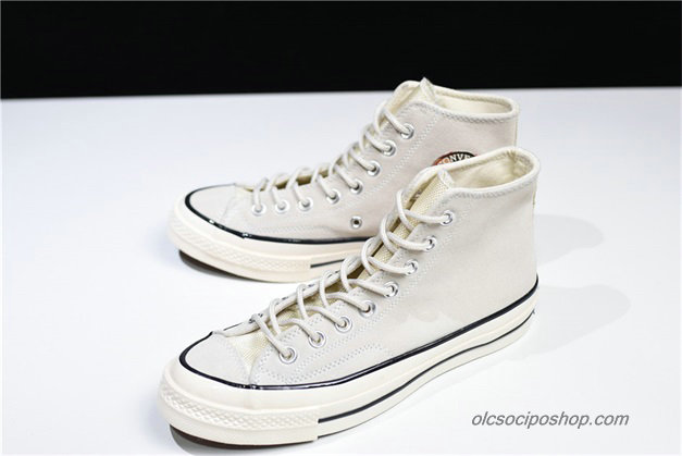 Converse Chuck Taylor All Star 70 Hi Suede Piszkosfehér Cipők (162978C)