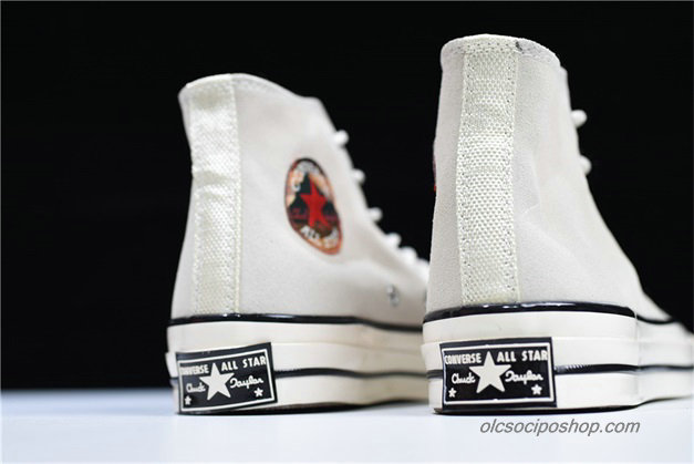 Converse Chuck Taylor All Star 70 Hi Suede Piszkosfehér Cipők (162978C)