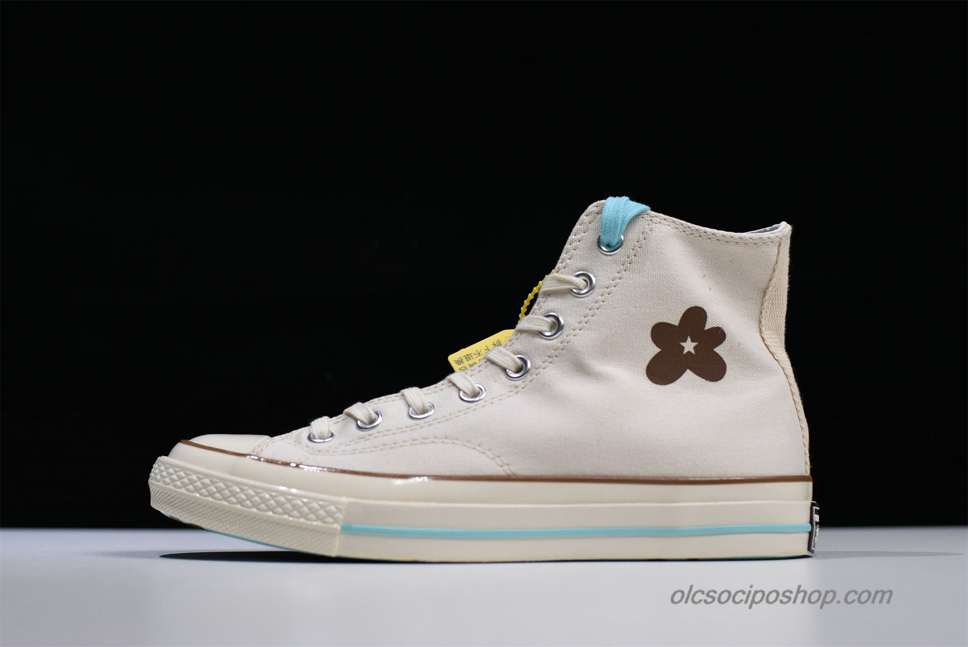 Converse Chuck Taylor All Star 70 HI Golf Le Fleur Piszkosfehér/Csokoládé Cipők (163170C)