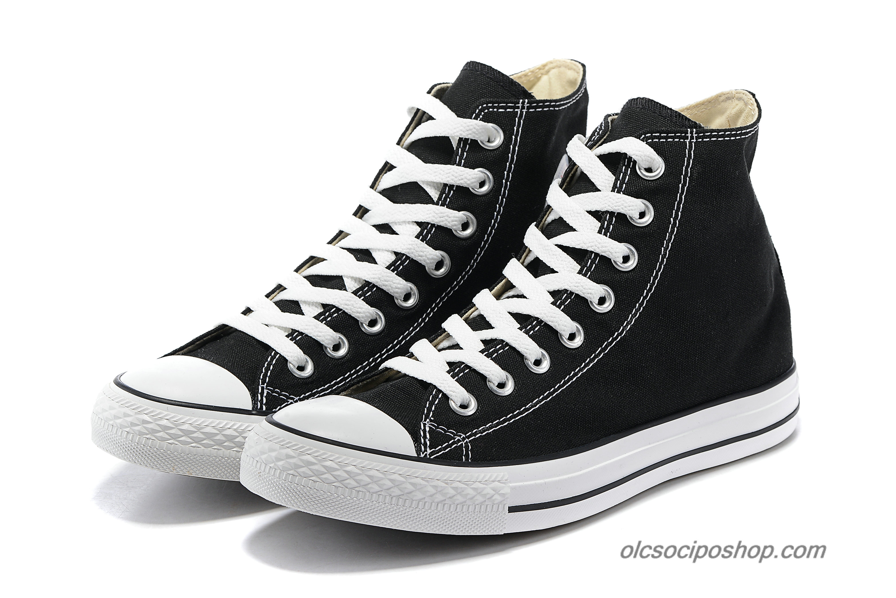 Converse Chuck Taylor All Star HI Classic Fekete/Fehér Cipők (101010C)