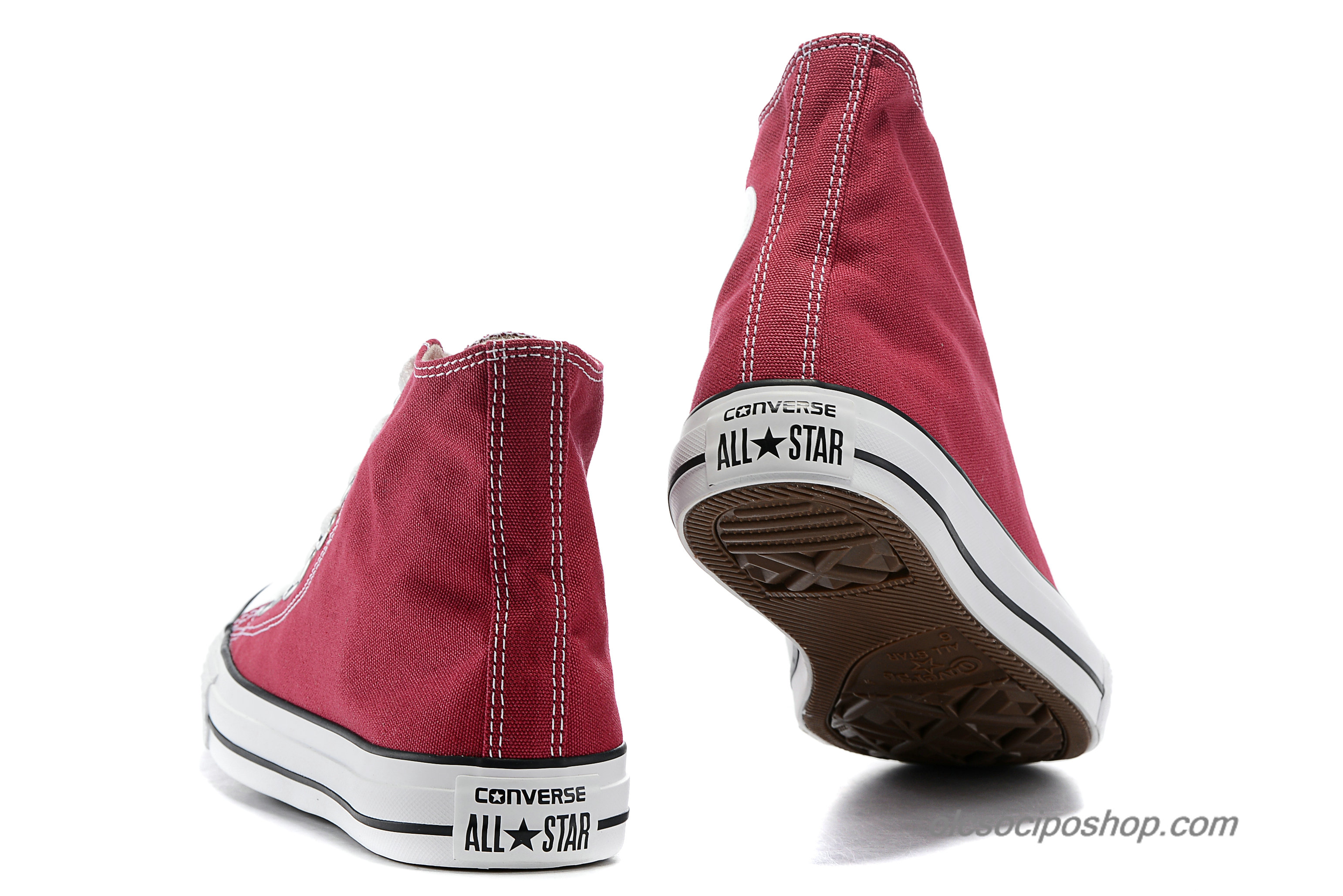 Converse Chuck Taylor All Star HI Classic Sötét vörös/Fehér Cipők (139784C)